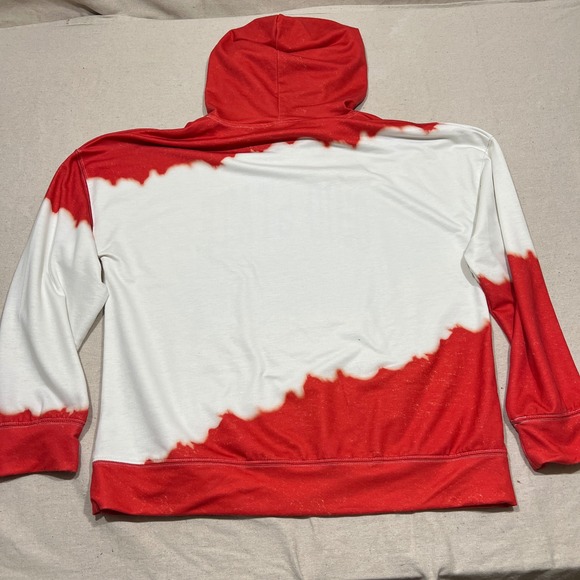 Gameday Couture Ohio State Buckeyes Bleached Tie Dye Hoodie XL NCAA - Picture 3 of 7